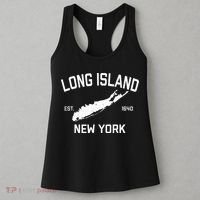Long Island Ny Souvenir Native Long Islander Map Nyc Women's Tank Top thumb 3