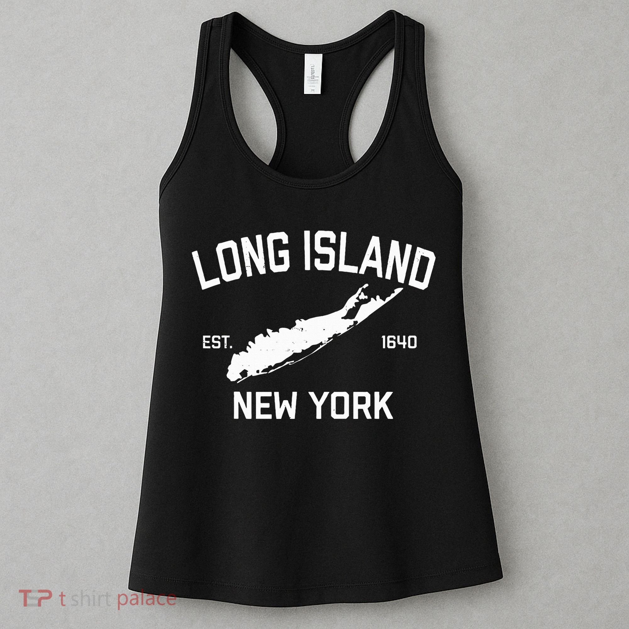 Long Island Ny Souvenir Native Long Islander Map Nyc Women's Tank Top