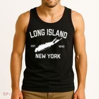 Long Island Ny Souvenir Native Long Islander Map Nyc Tank Top thumb 3
