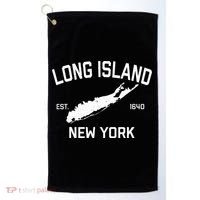 Long Island Ny Souvenir Native Long Islander Map Nyc Golf Towel thumb 0