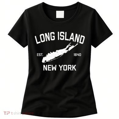 Long Island Ny Souvenir Native Long Islander Map Nyc Women's T-Shirt