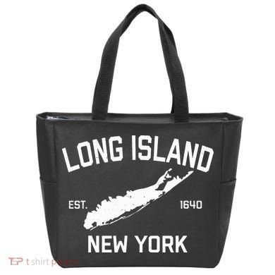 Long Island Ny Souvenir Native Long Islander Map Nyc Tote Bag