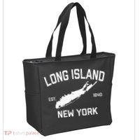 Long Island Ny Souvenir Native Long Islander Map Nyc Tote Bag thumb 2