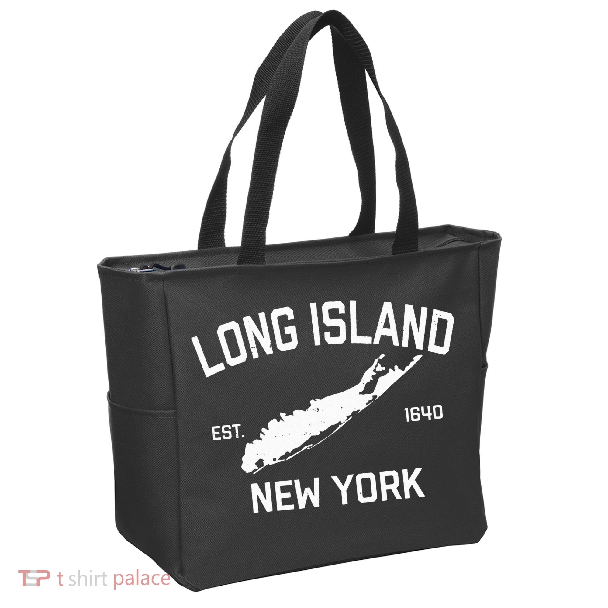 Long Island Ny Souvenir Native Long Islander Map Nyc Tote Bag
