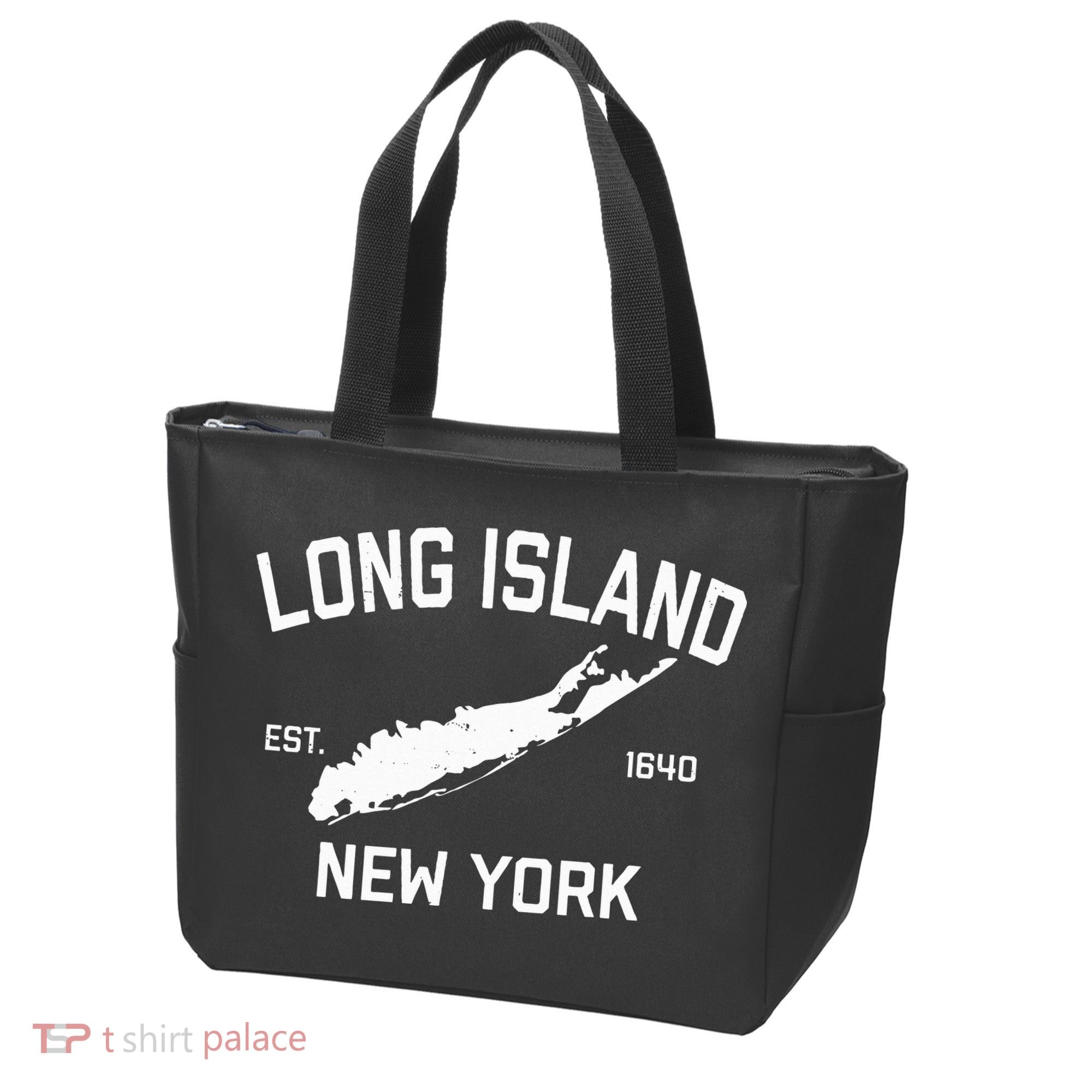 Long Island Ny Souvenir Native Long Islander Map Nyc Tote Bag
