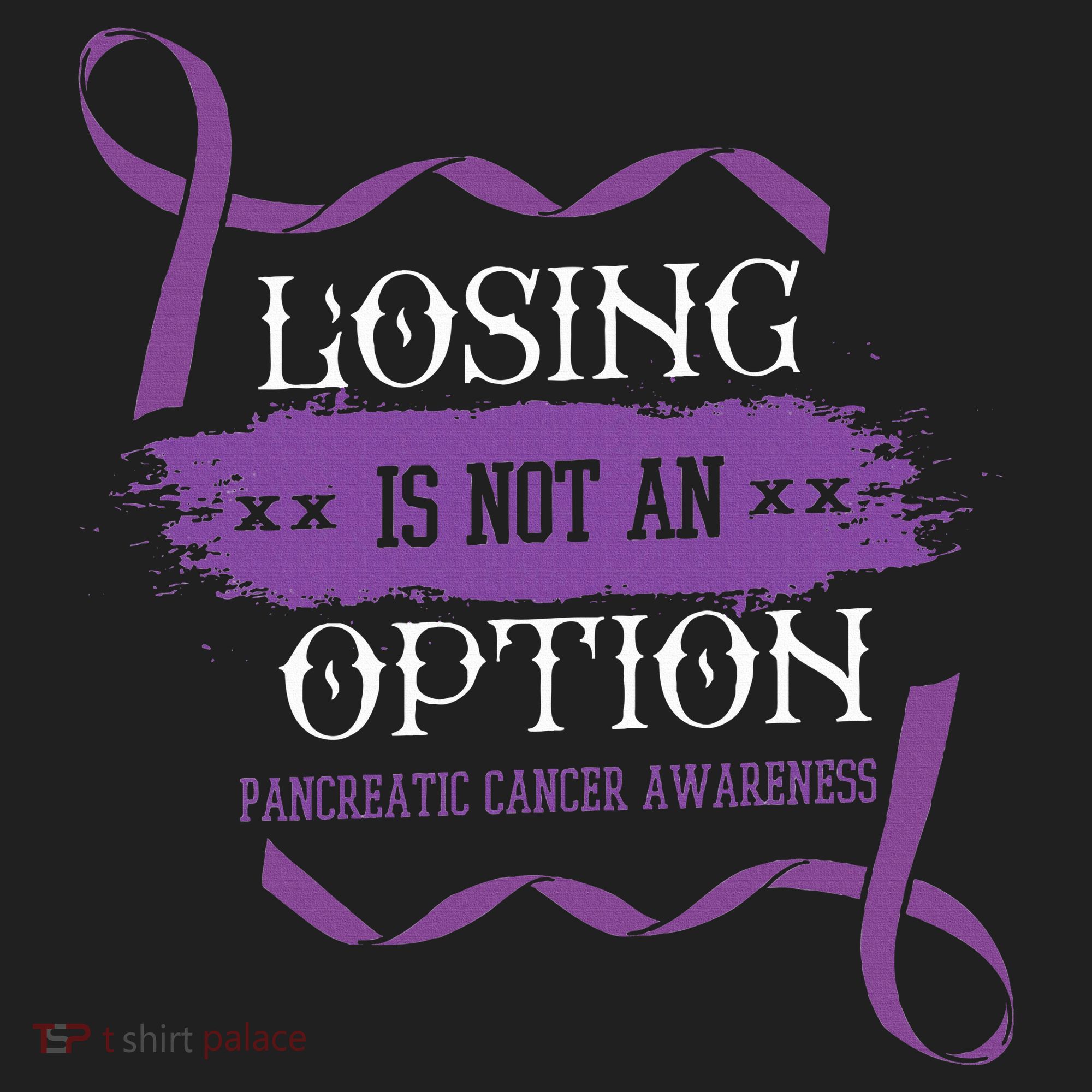 Losing Is Not An Option Pancreatic Cancer Stomach Gift Beanie