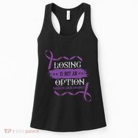 Losing Is Not An Option Pancreatic Cancer Stomach Gift Women's Tank Top thumb 0