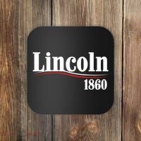 Lincoln 1860 For President Coaster thumb 0