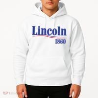 Lincoln 1860 For President Hoodie thumb 2