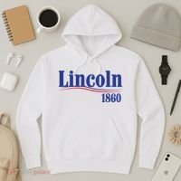 Lincoln 1860 For President Hoodie thumb 3