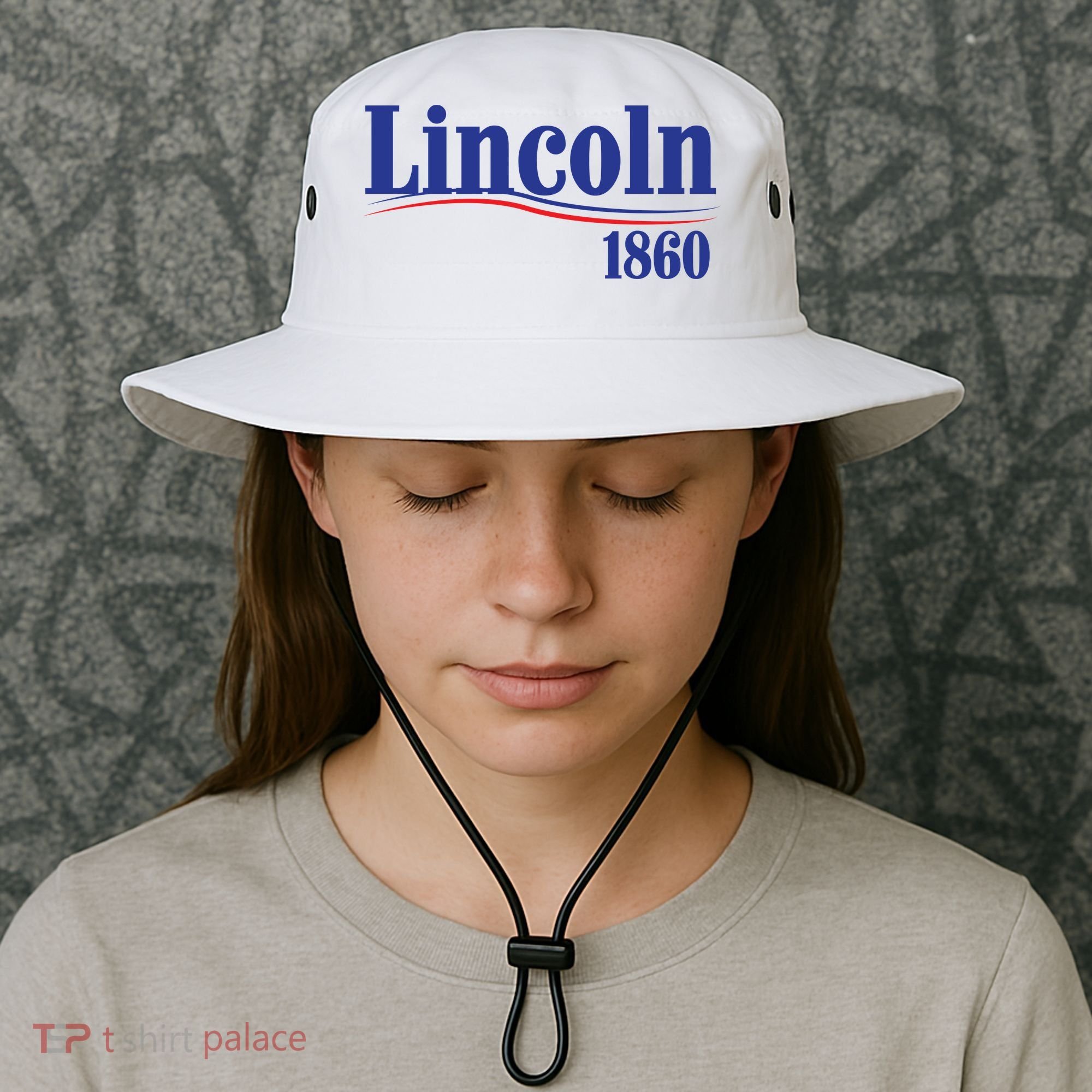 Lincoln 1860 For President Bucket Hat