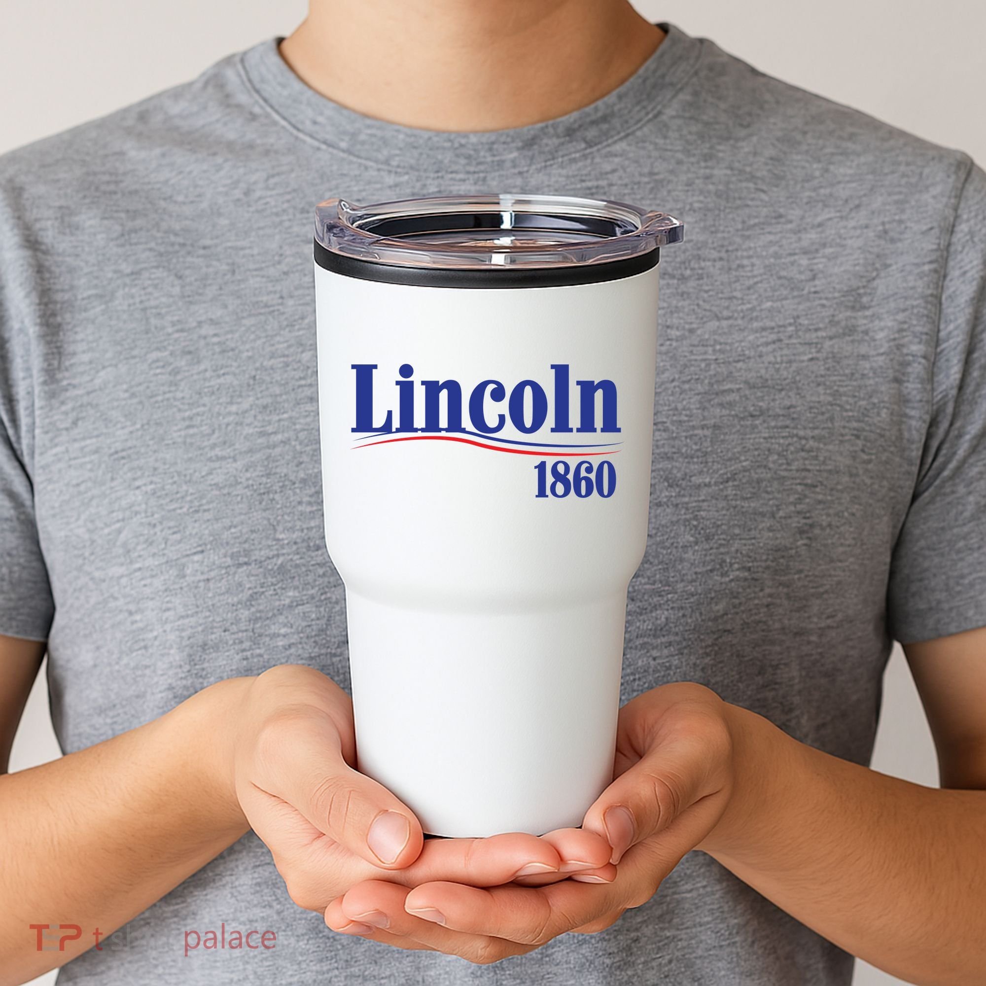 Lincoln 1860 For President Tumbler
