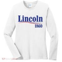 Lincoln 1860 For President Women's Long Sleeve Shirt thumb 0