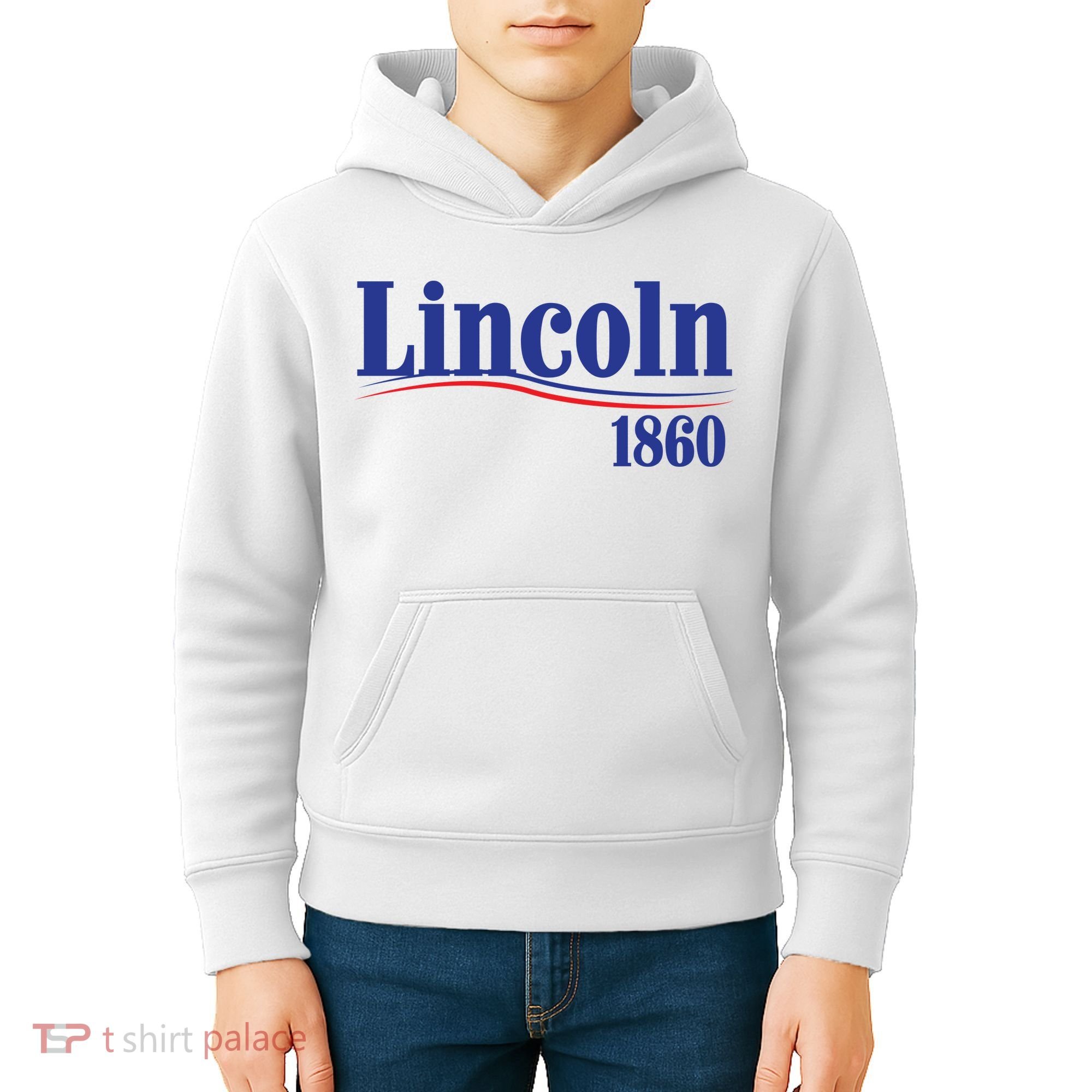 Lincoln 1860 For President Kids Hoodie