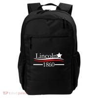 Lincoln 1860 President Logo Backpack thumb 0