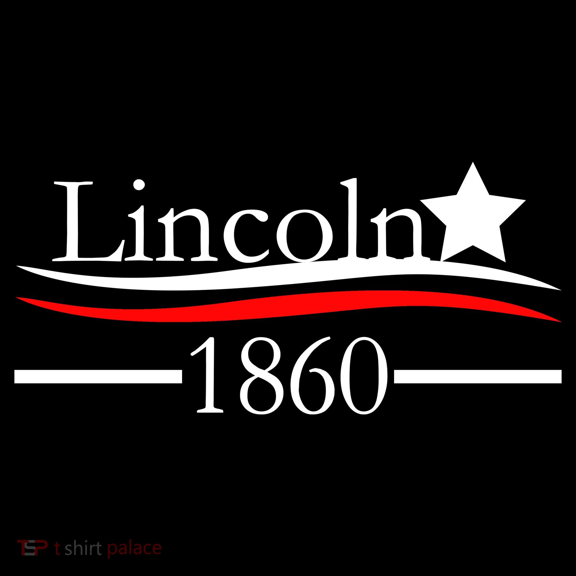 Lincoln 1860 President Logo Backpack