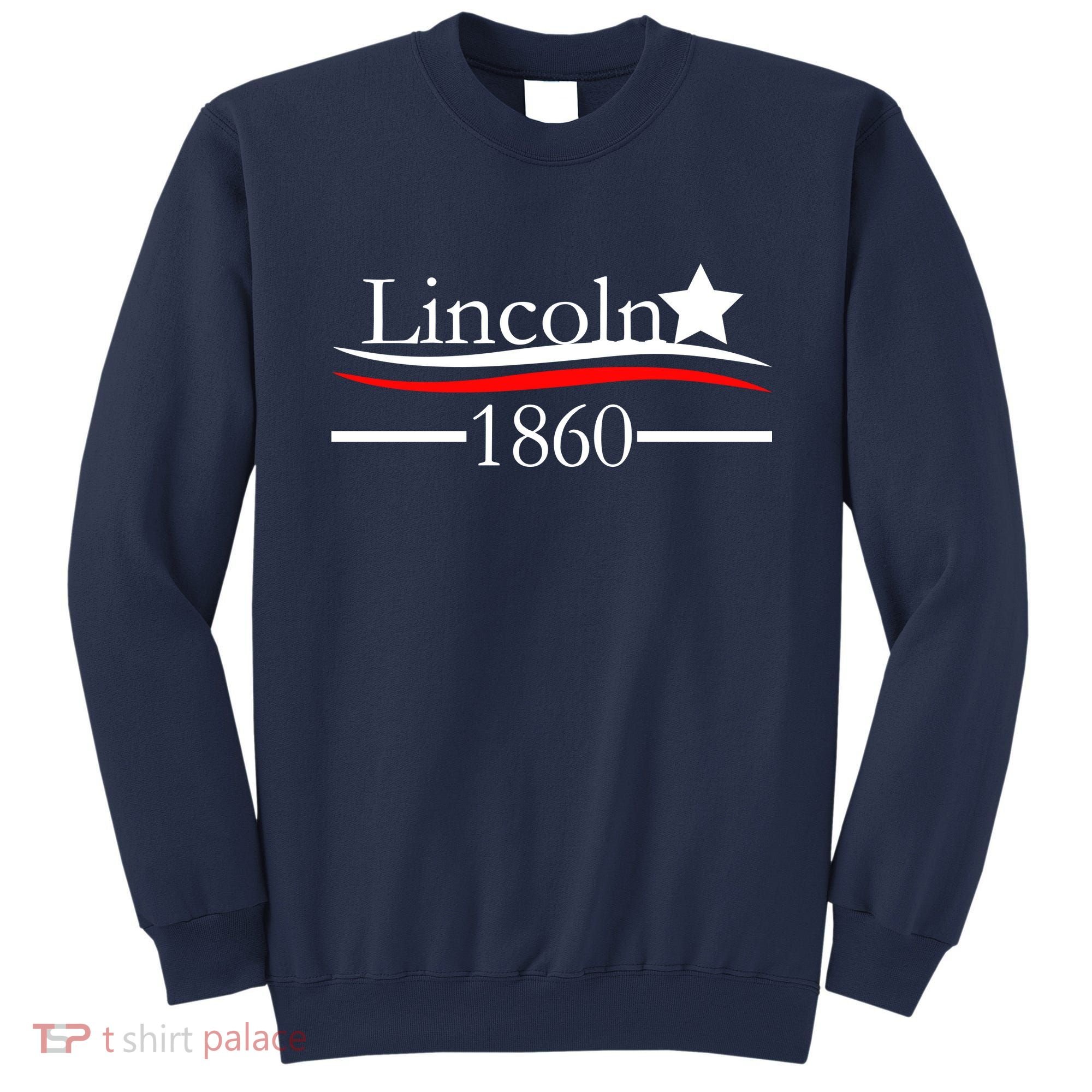 Lincoln 1860 President Logo Sweatshirt
