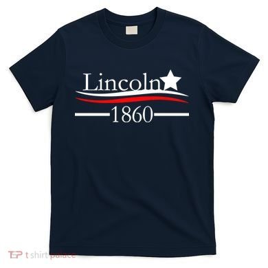 Lincoln 1860 President Logo T-Shirt
