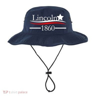 Lincoln 1860 President Logo Bucket Hat