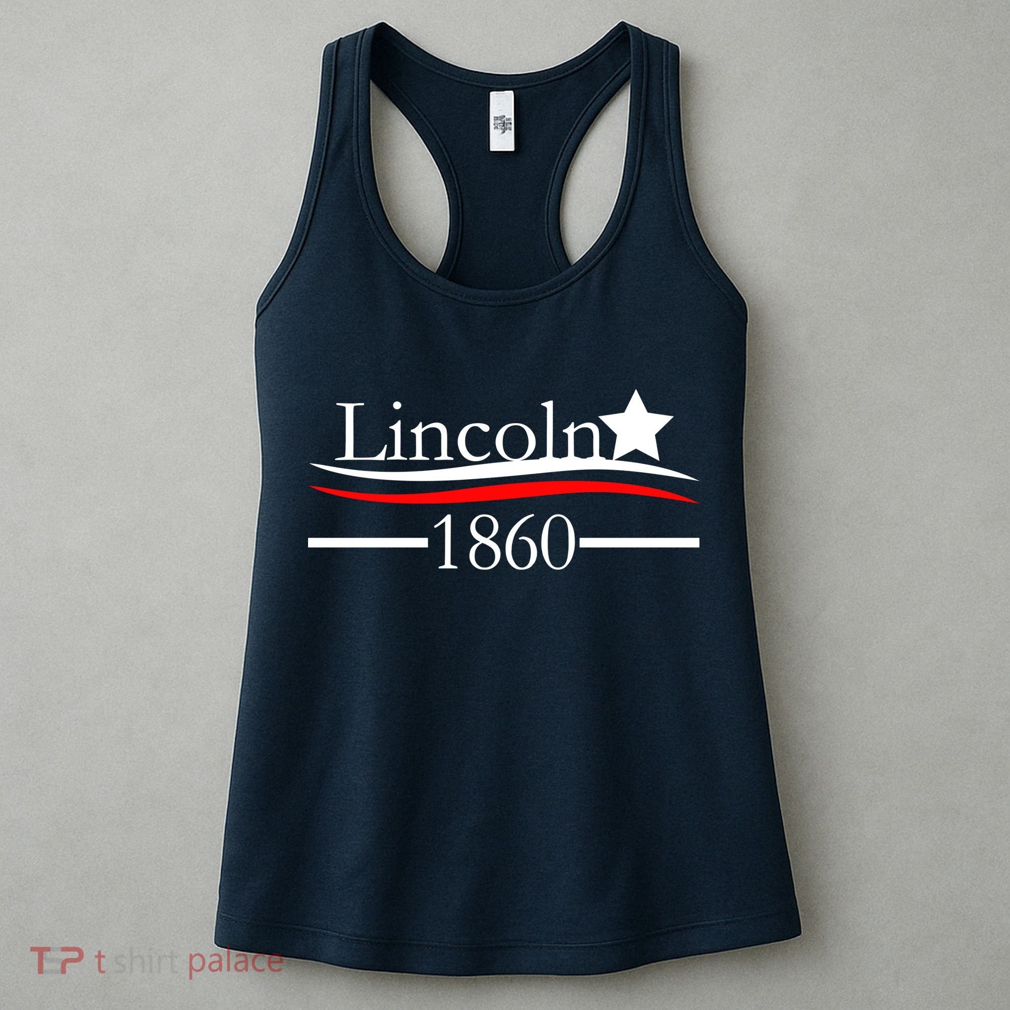 Lincoln 1860 President Logo Women's Tank Top