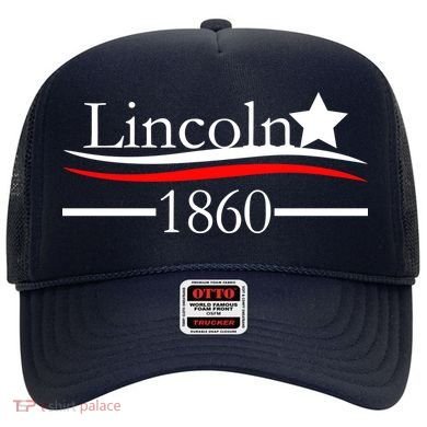 Lincoln 1860 President Logo Hat