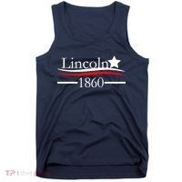 Lincoln 1860 President Logo Tank Top thumb 0