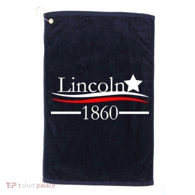 Lincoln 1860 President Logo Golf Towel