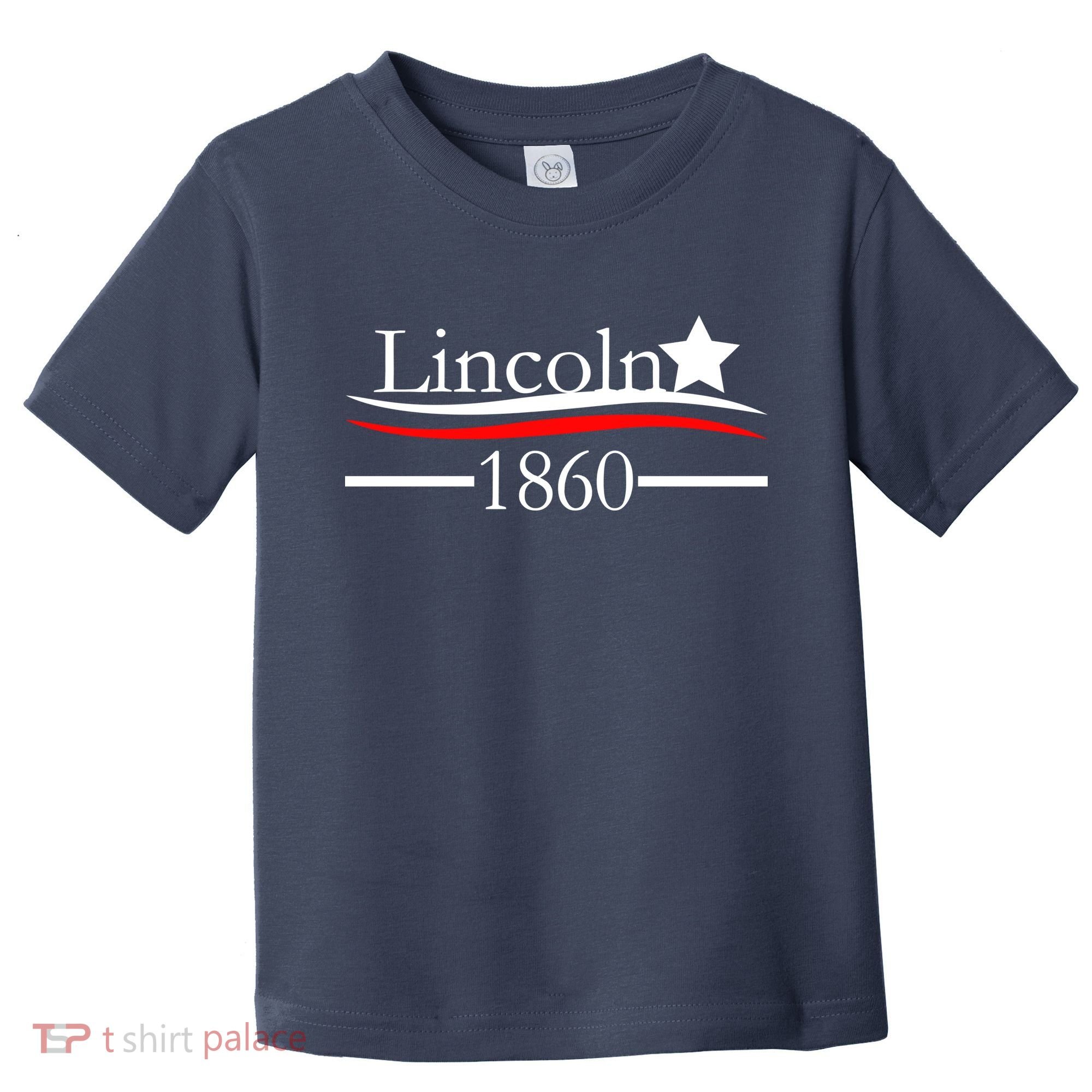 Lincoln 1860 President Logo Toddler T-Shirt