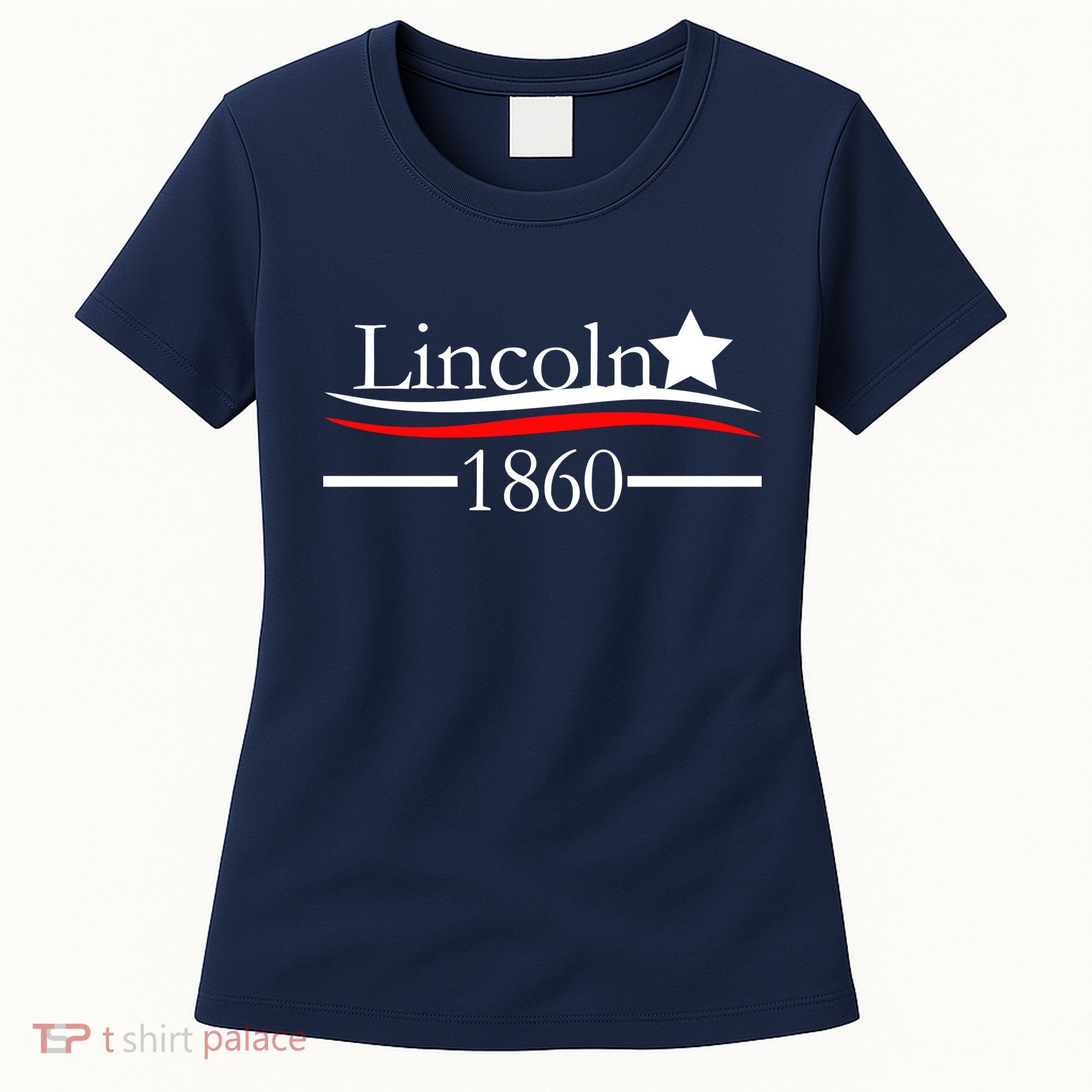 Lincoln 1860 President Logo Women's T-Shirt