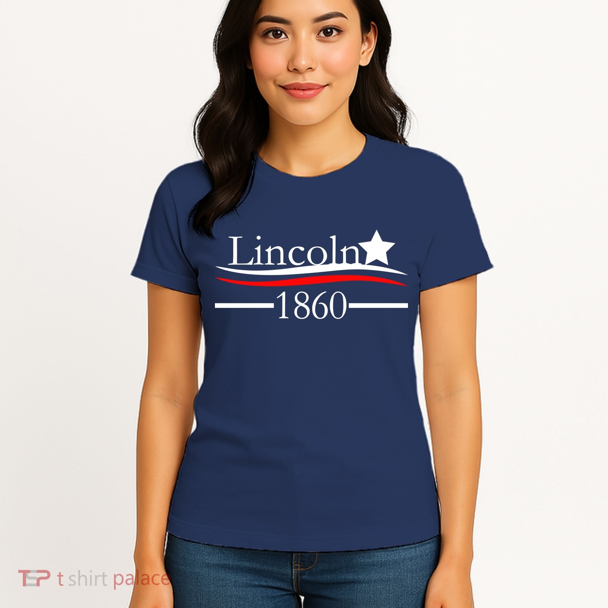 Lincoln 1860 President Logo Women's T-Shirt