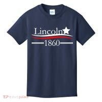 Lincoln 1860 President Logo Kids T-Shirt thumb 0