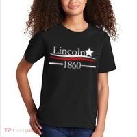 Lincoln 1860 President Logo Kids T-Shirt thumb 2