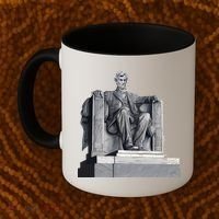 Lincoln Memorial Statue Coffee Mug thumb 2