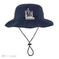 Lincoln Memorial Statue Bucket Hat thumb 0