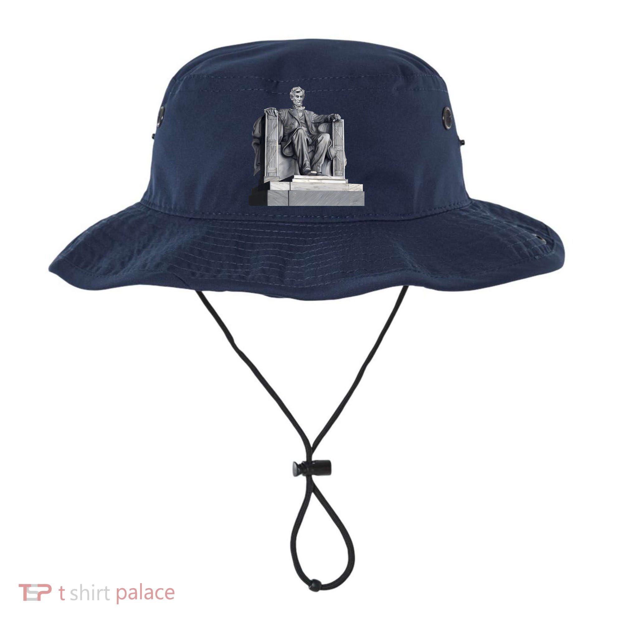 Lincoln Memorial Statue Bucket Hat