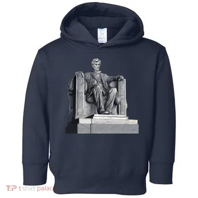 Lincoln Memorial Statue Toddler Hoodie
