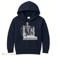 Lincoln Memorial Statue Kids Hoodie thumb 0