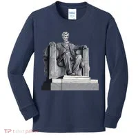 Lincoln Memorial Statue Kids Long Sleeve Shirt thumb 0