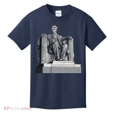 Lincoln Memorial Statue Kids T-Shirt