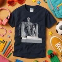 Lincoln Memorial Statue Kids T-Shirt thumb 3
