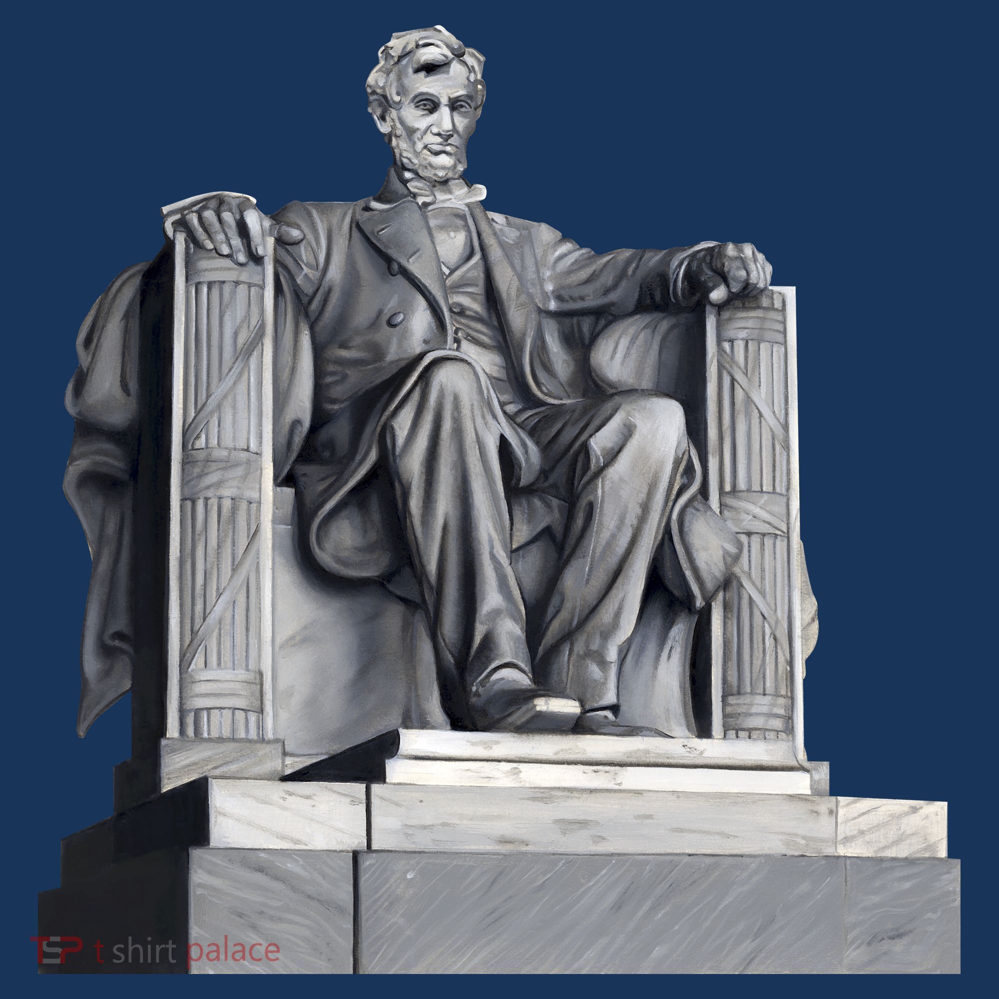 Lincoln Memorial Statue Kids T-Shirt