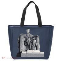 Lincoln Memorial Statue Tote Bag thumb 0
