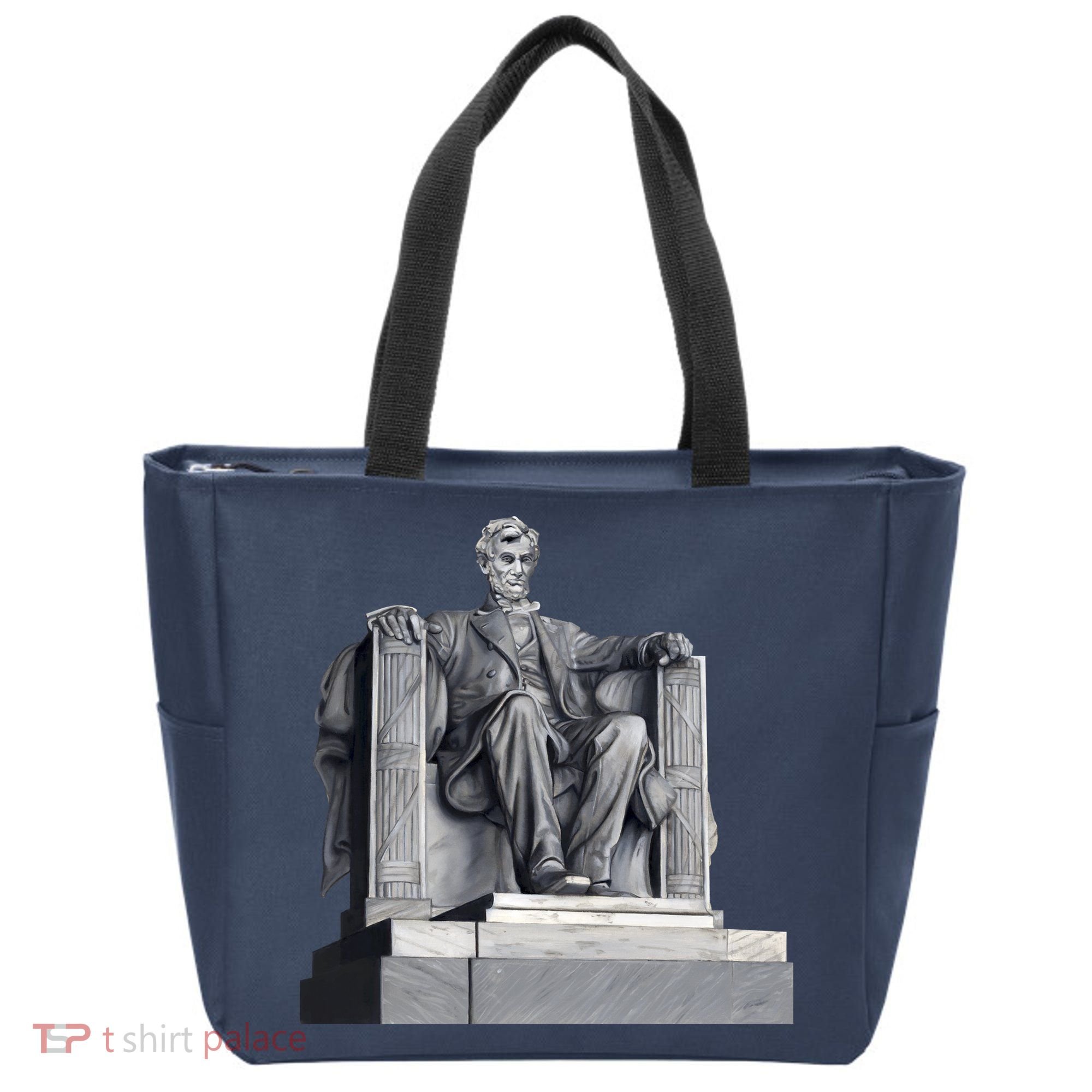 Lincoln Memorial Statue Tote Bag