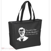 Lincoln Not A Fan Of The Theater Tote Bag thumb 2