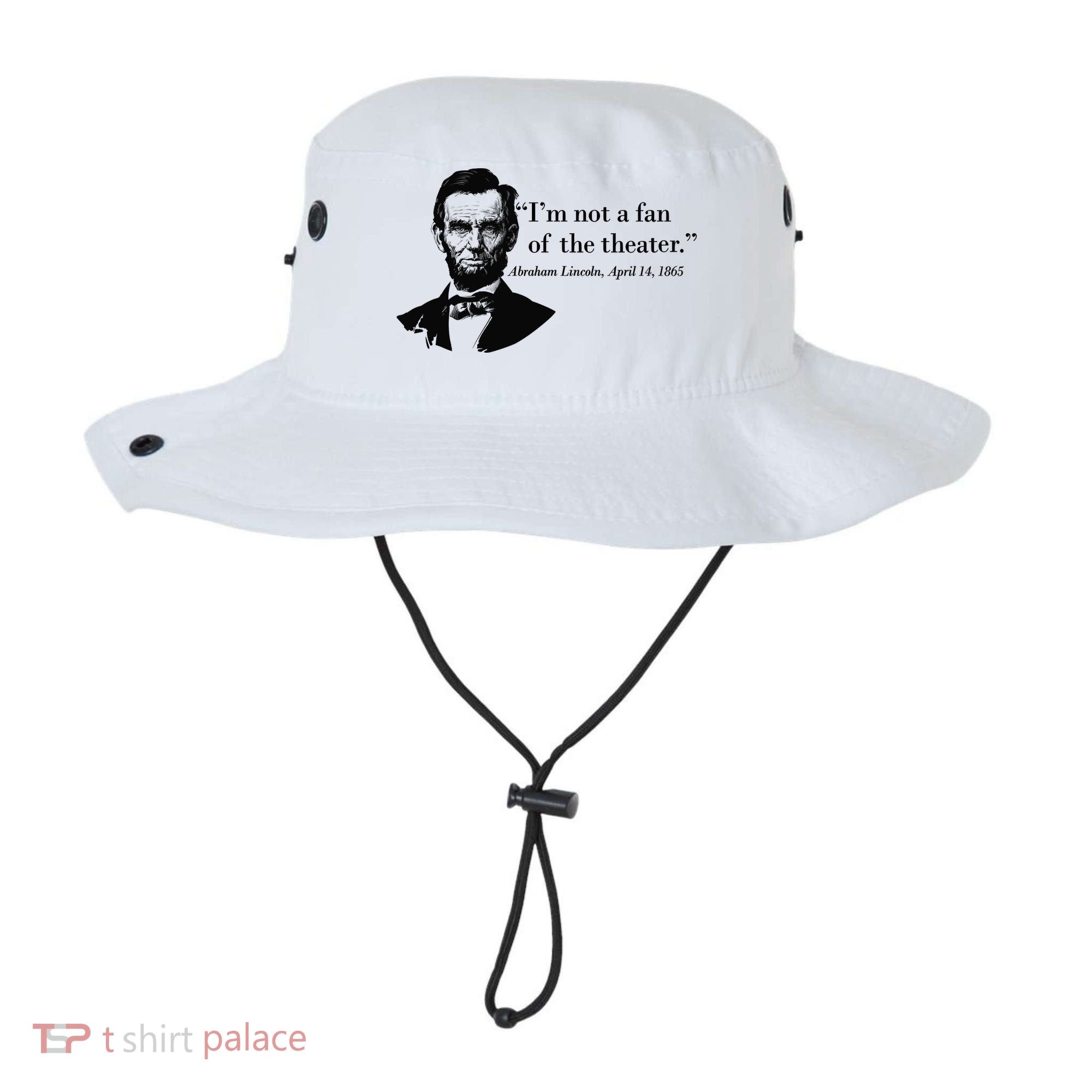 Lincoln Not A Fan Of The Theater Bucket Hat