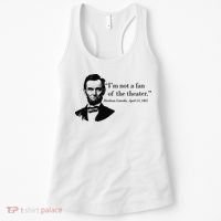 Lincoln Not A Fan Of The Theater Women's Tank Top thumb 0