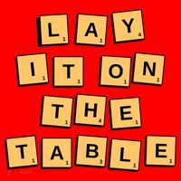 Lay It On The Table Motivational Quote Santa Hat thumb 1