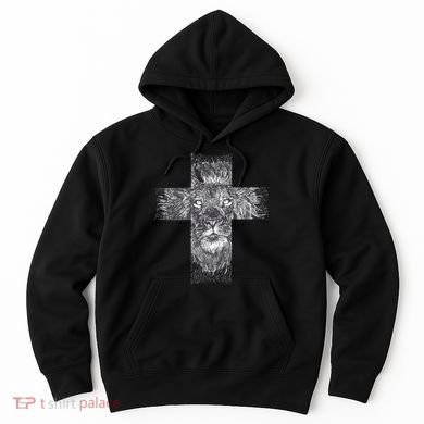 Lion Cross Hoodie