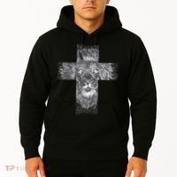 Lion Cross Hoodie thumb 2