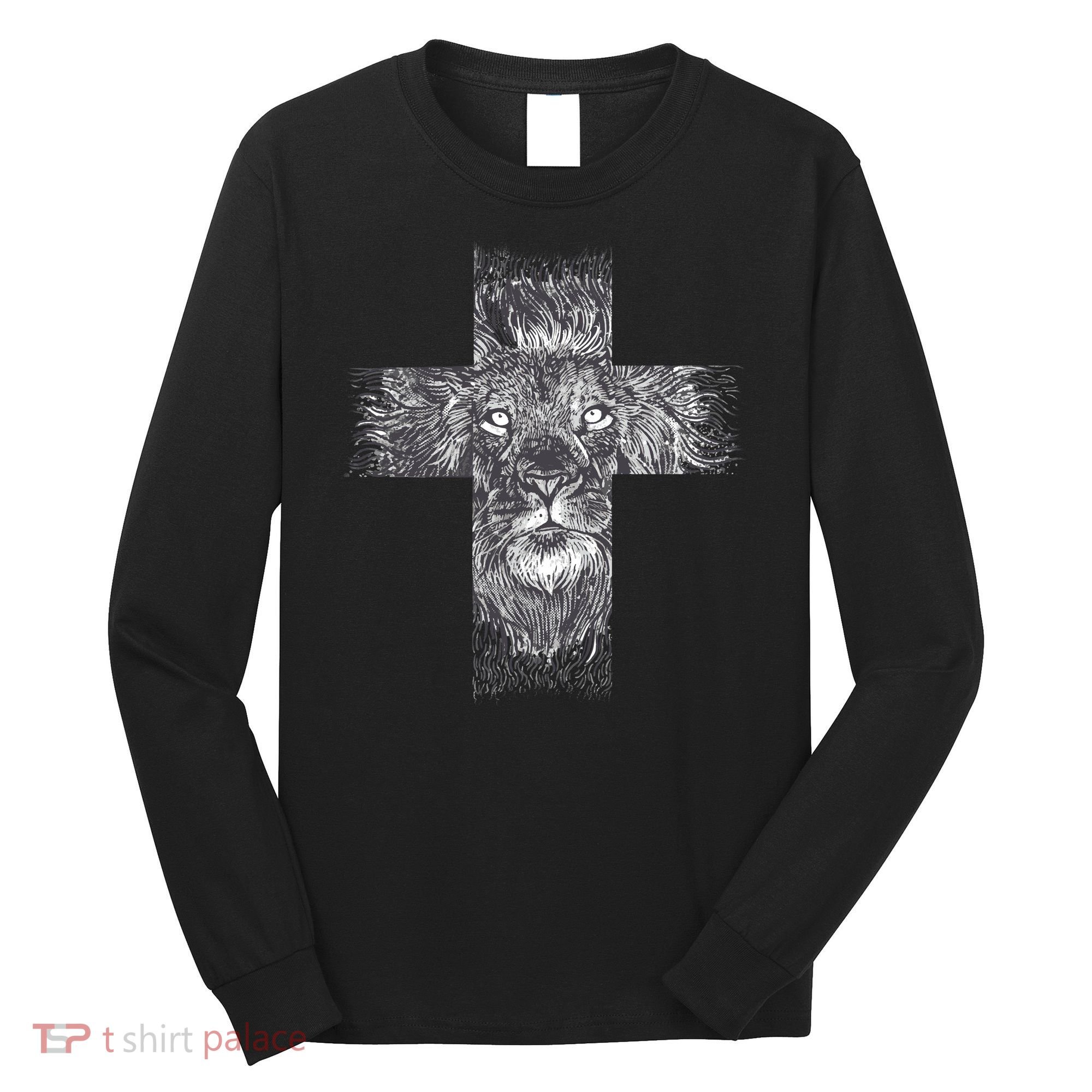 Lion Cross Long Sleeve Shirt